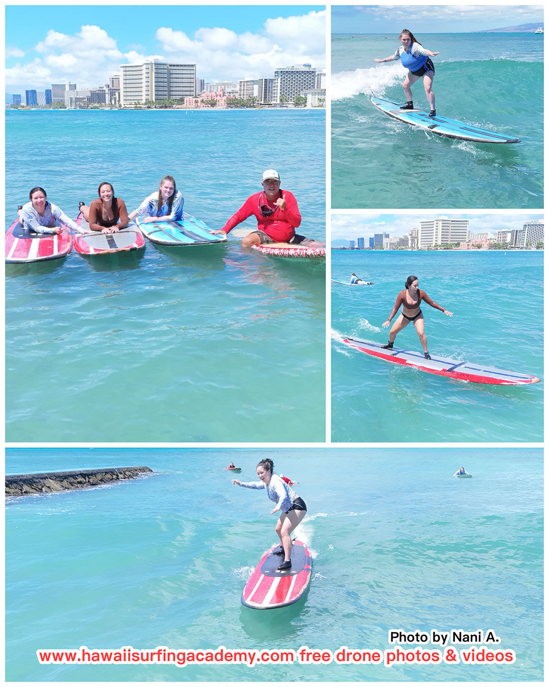 Ride the Waves of Waikiki with Hawaii Surfing Academy LLC | Best Surfing On Oahu